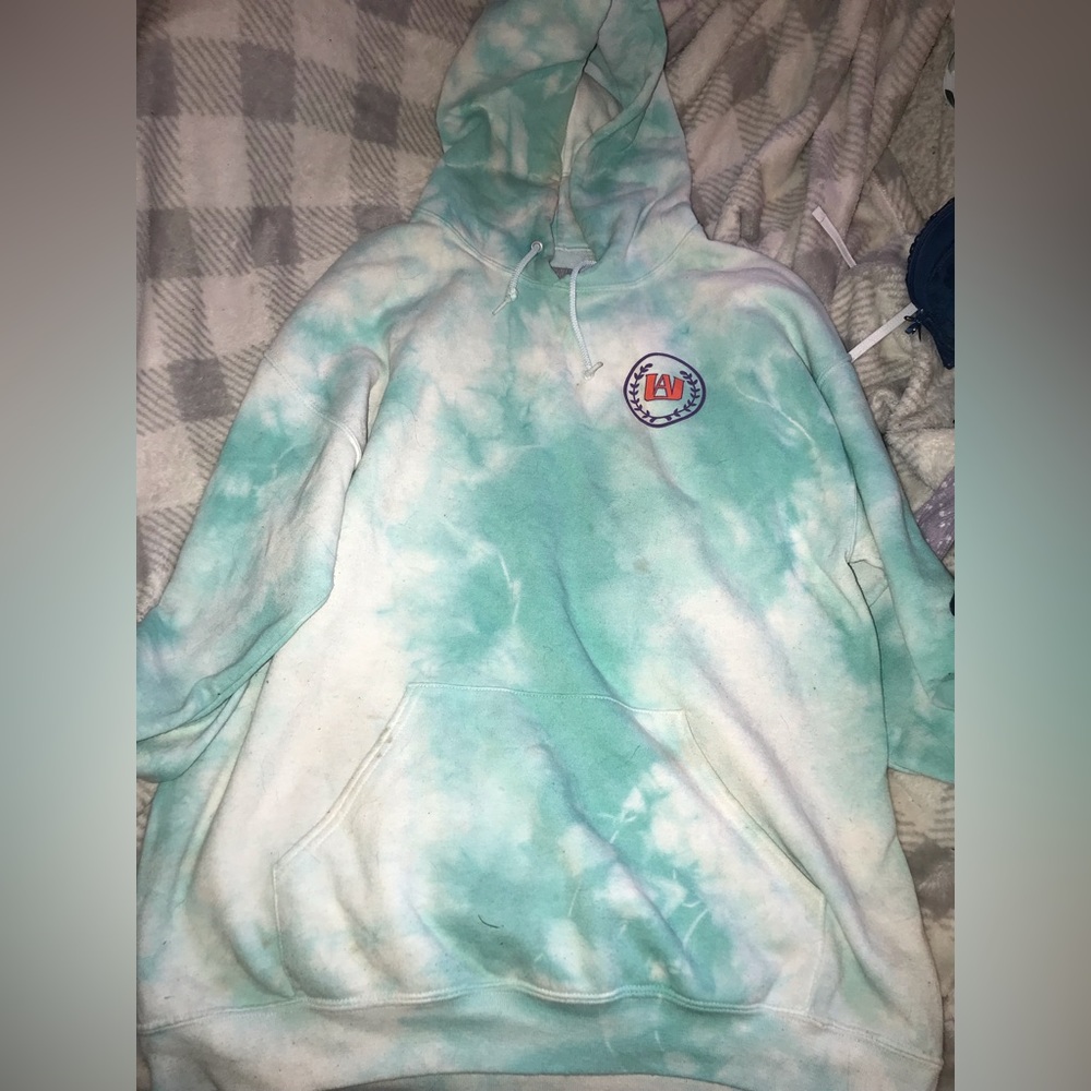 My hero academia tie dye hot topic hoodie